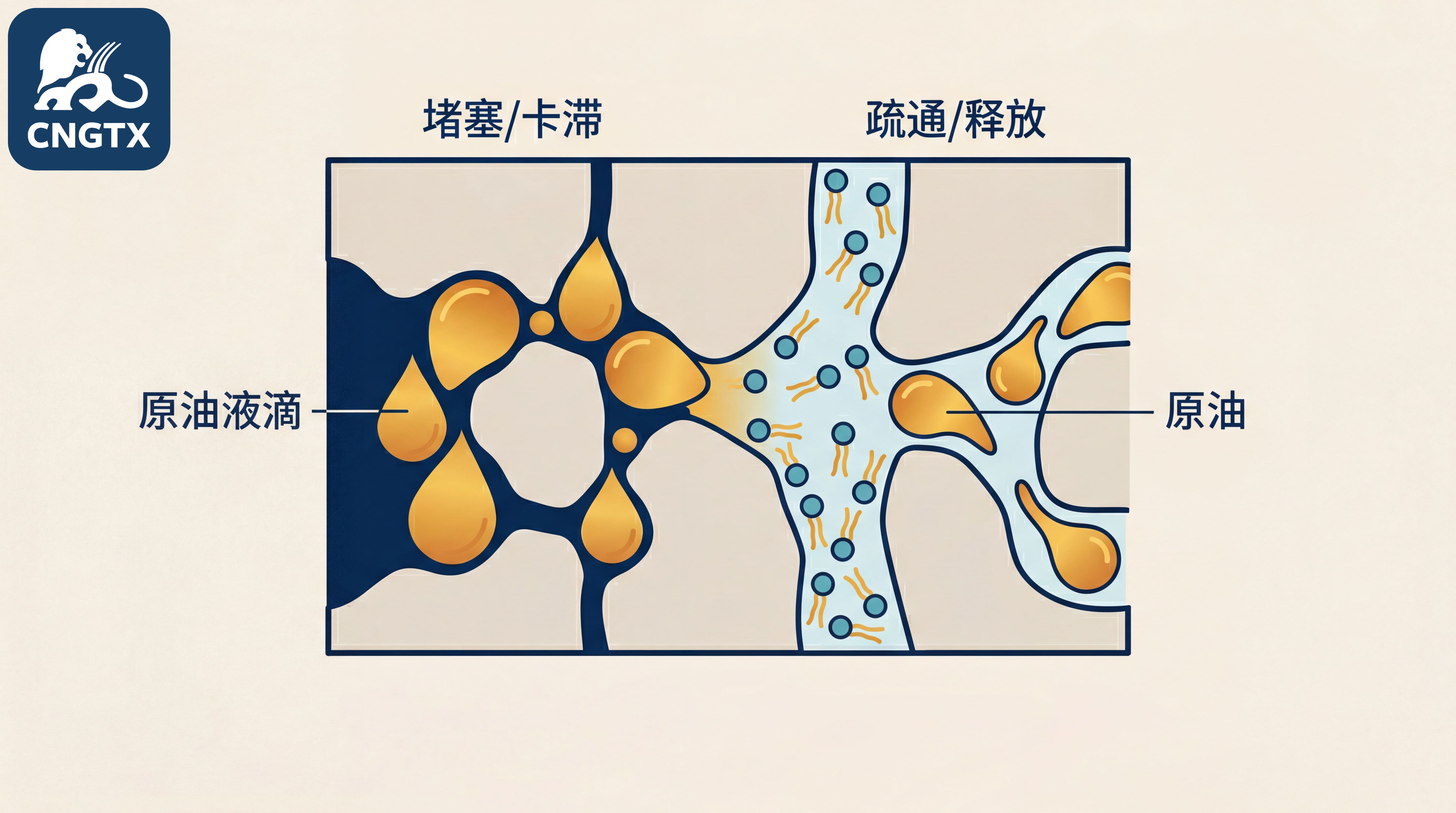 表面活性剂降压增注技术与提高石油采收率